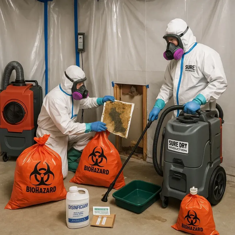 Contaminated Water Handling Protocols process in Carroll County, IL