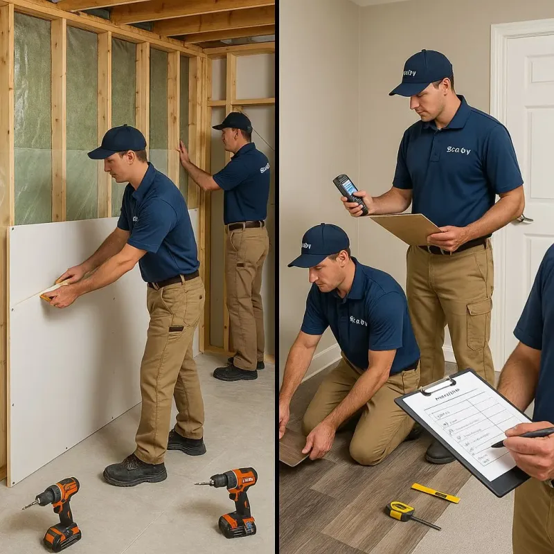 Repairs and Reconstruction process in Carroll County, IL